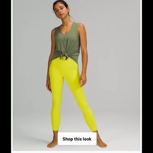 NWT lululemon Align™ High-Rise double lined Pant 25" size 10